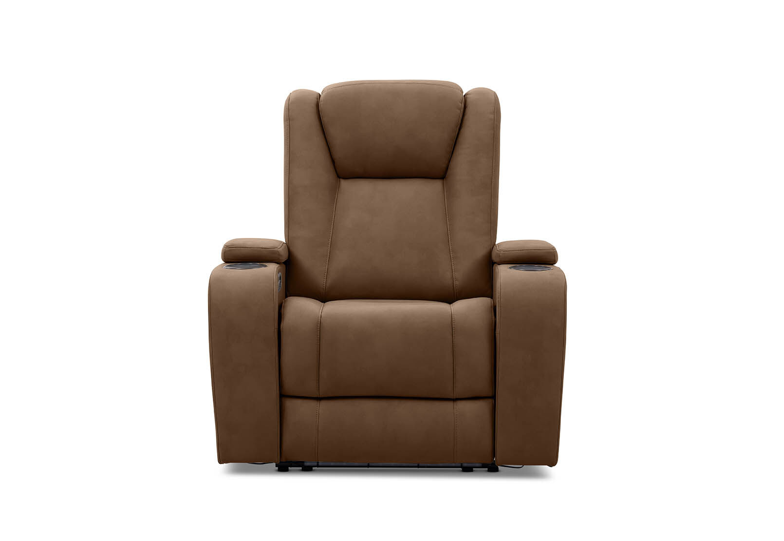 BROWN SENTINAL MK2 Fabric Electric Recliner