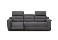 JEFFRIES FABRIC - 3 Seater Electric Recliners JEFFRIES FABRIC