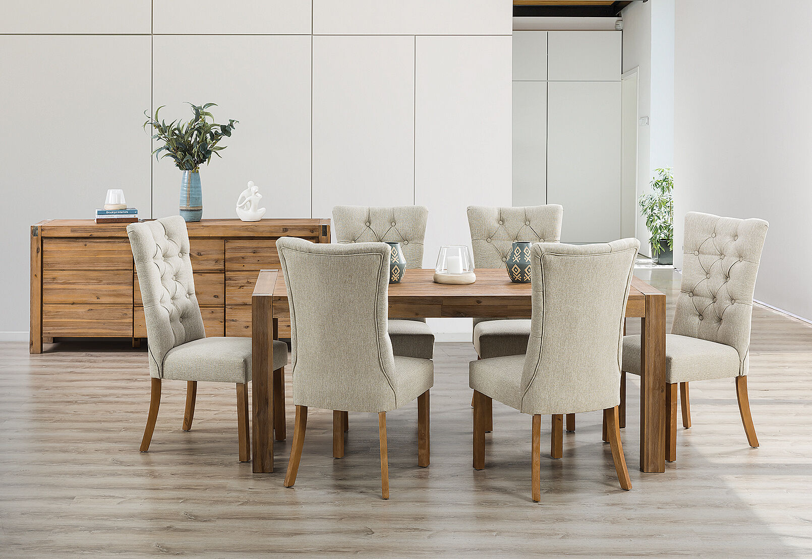 Silverwood 7 Piece Dining Suite Nottingham Chairs Amart