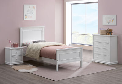 IZADORA - 2 Drawer Bedside