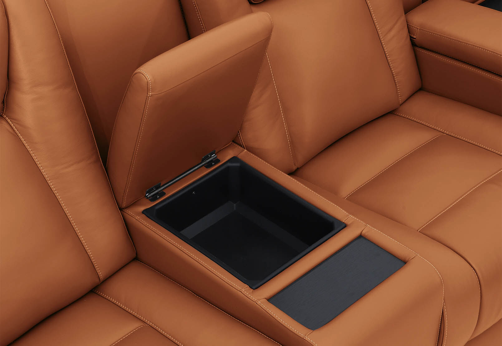 SENTINAL MK2 LEATHER - 4 Piece Corner with RHF Console SENTINAL MK2 LEATHER