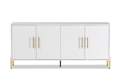 DELGADO - White 4 Door Buffet