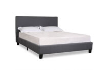 KIRAN - Grey Queen Bed KIRAN