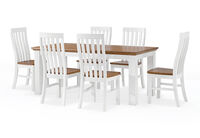 CHARLSBOURG - 7 Piece Dining Suite CHARLSBOURG