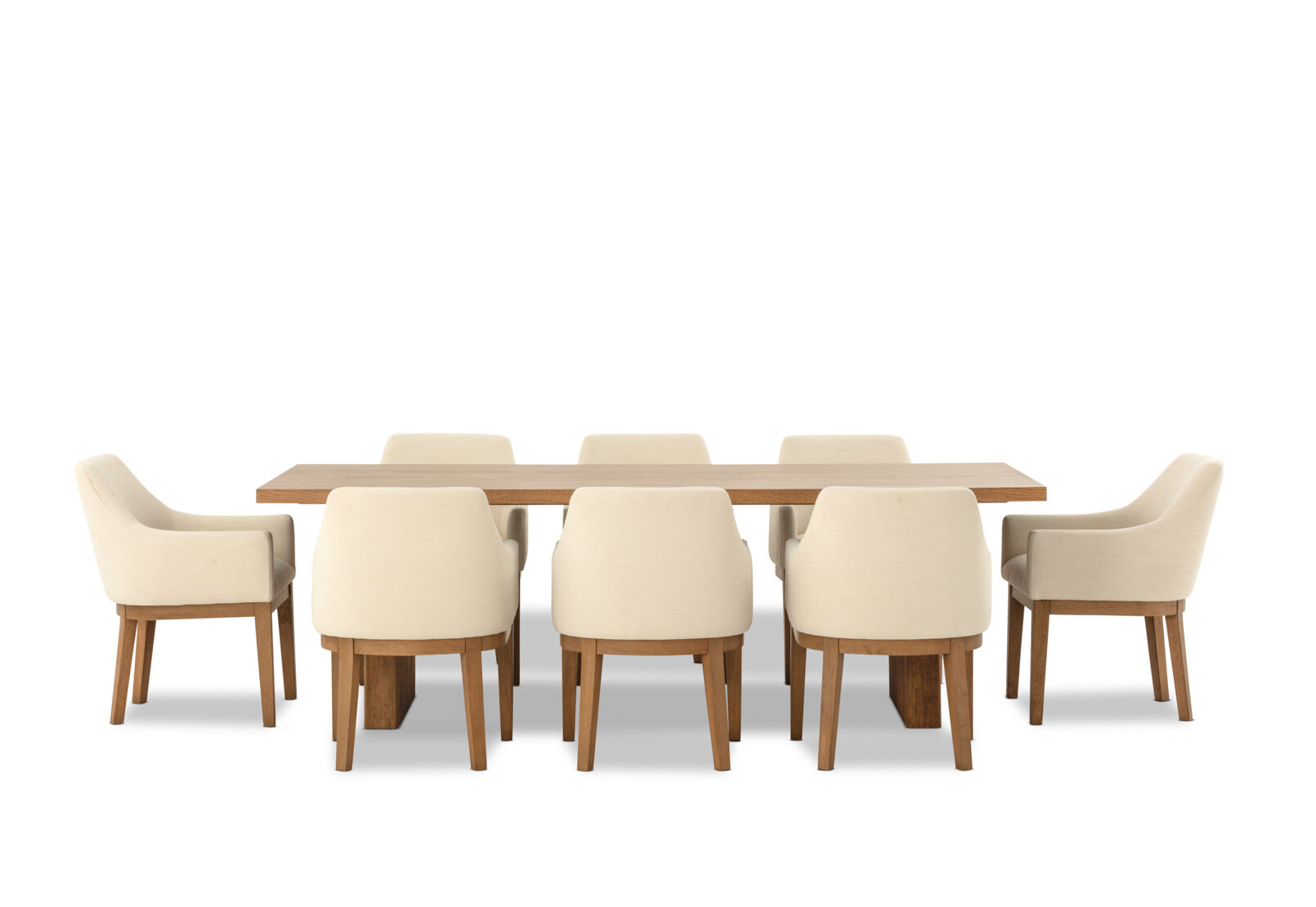 THORIN - 9 Piece Suite with Armondo Dining Chairs THORIN