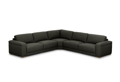 LEONE FABRIC - 5 Seater Corner Lounge