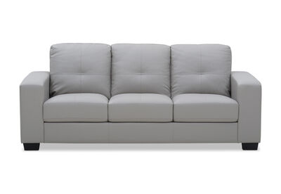 DIAMOND - Leather-Look 3 Seater Sofa