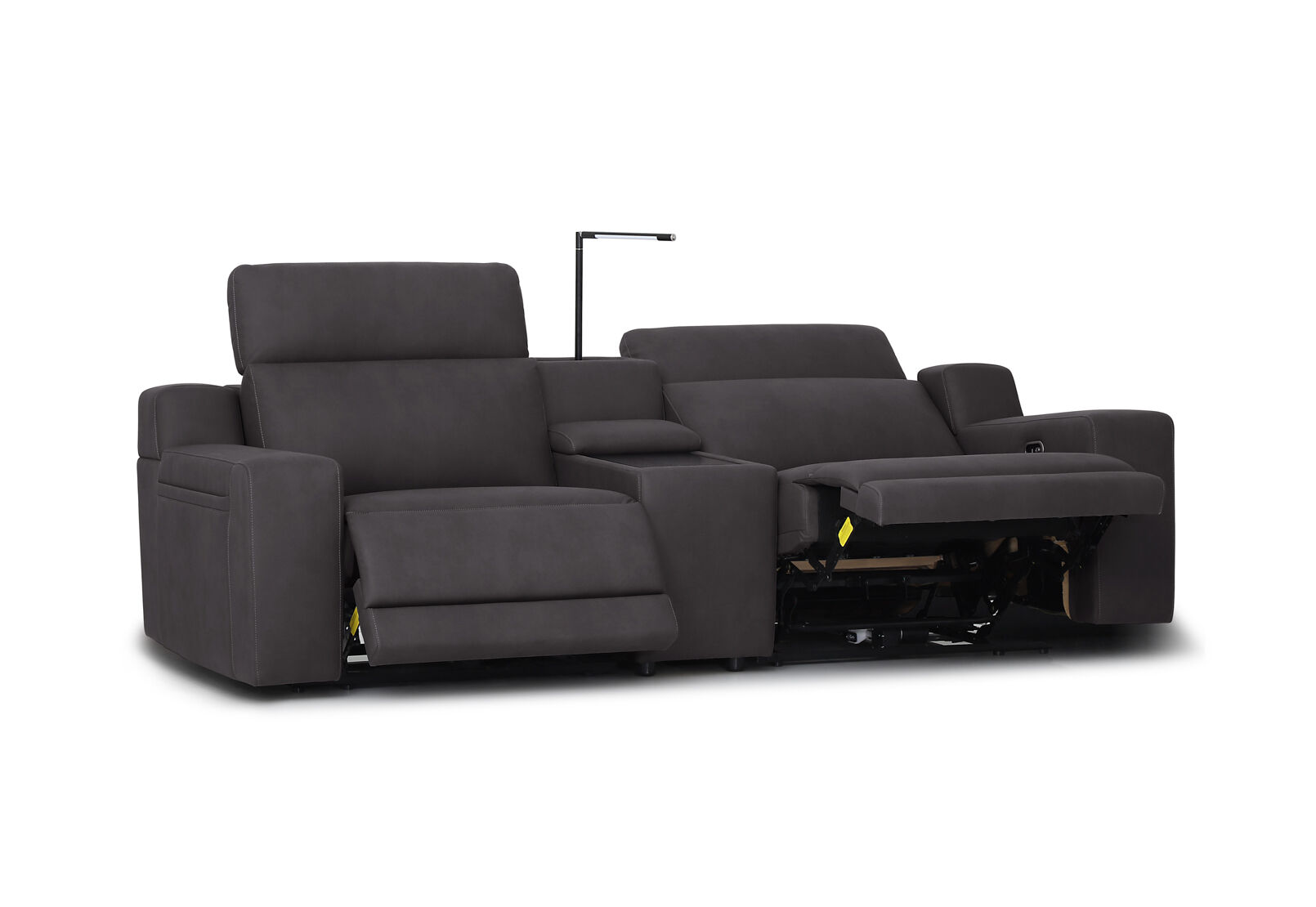 VANTRO FABRIC - 2 Seater with inbuilt Electric Recliners and Console VANTRO FABRIC