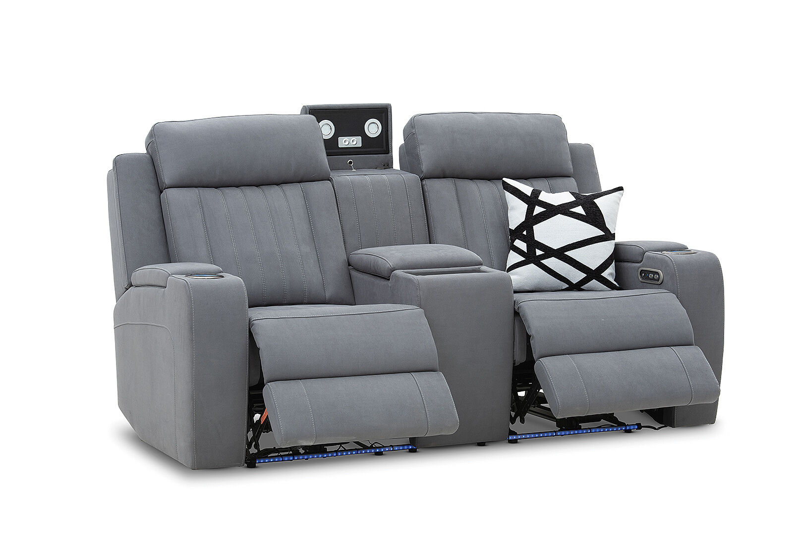 Electric recliner lounge with shop usb
