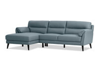 LYDIA LEATHER - 3 Seater LHF Chaise LYDIA LEATHER