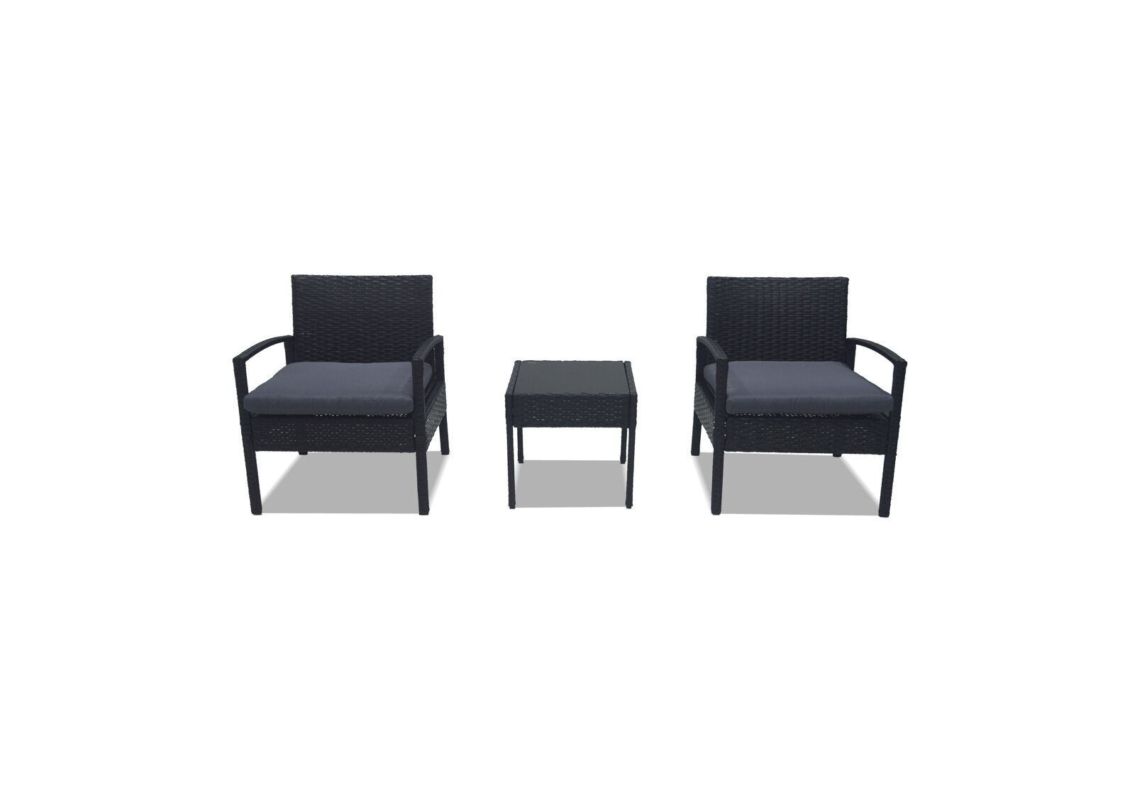 SOLANTO - 3 Piece Outdoor Setting SOLANTO