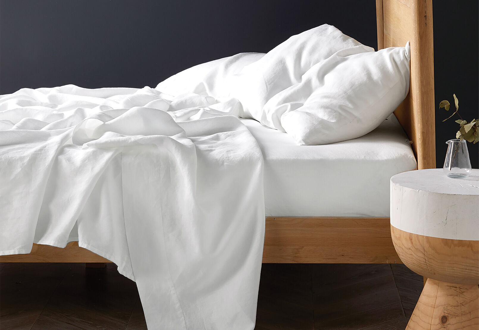 QUEEN SHEET SET - Deep Wall French Linen Sheet Set QUEEN SHEET SET