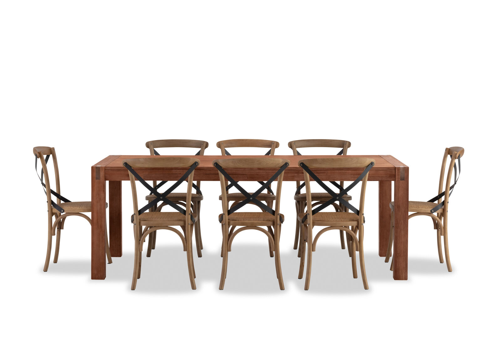 SILVERWOOD - 9 Piece Suite with Avantee Chairs SILVERWOOD