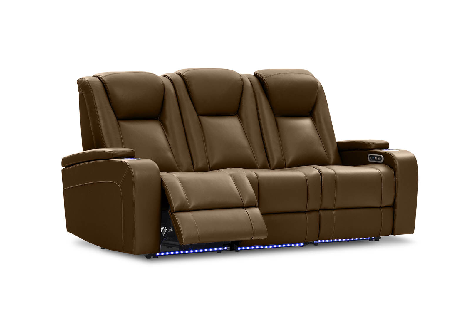 SENTINAL MK2 LEATHER - 3 Seater with 2 Electric Recliners SENTINAL MK2 LEATHER