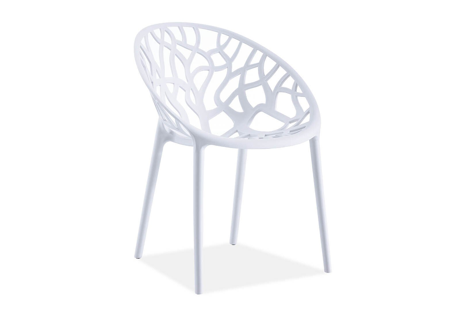 White Coral Harbour White Set Of 4 Outdoor Chairs Amart Furniture