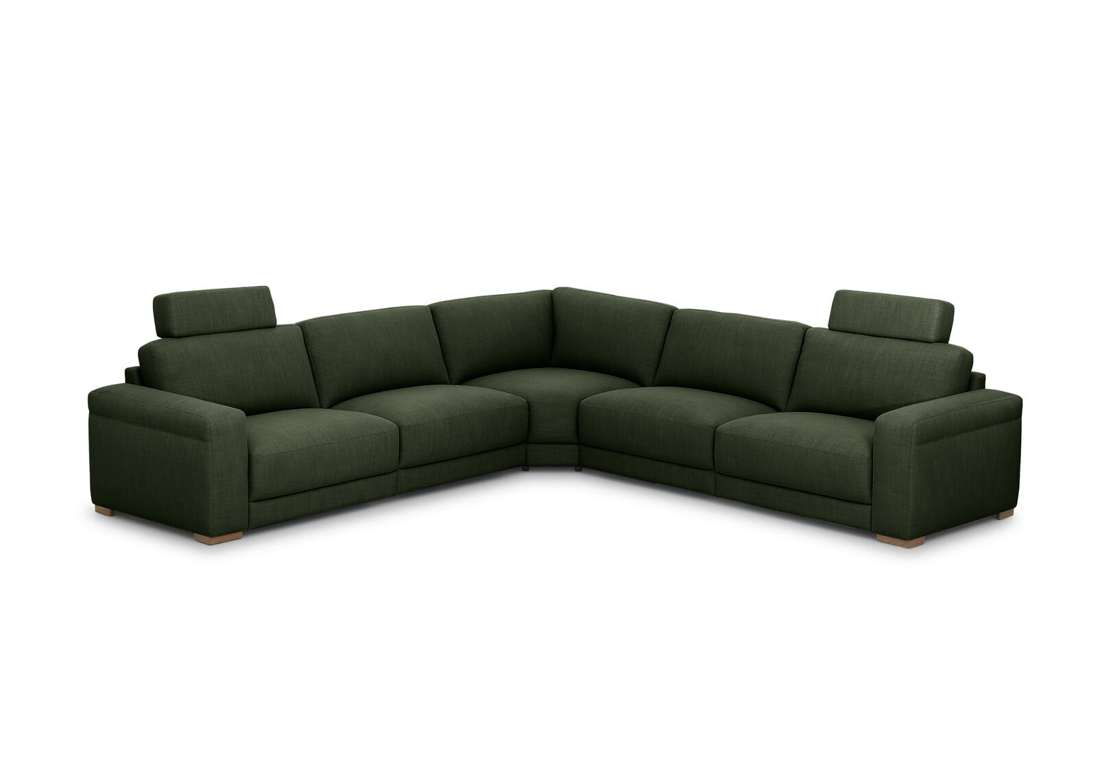 LEONE FABRIC - 5 Seater Corner Lounge LEONE FABRIC