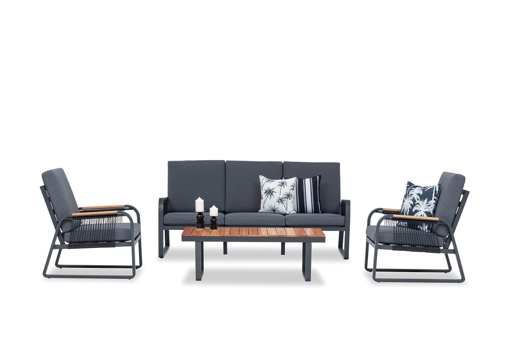 STROMBOLI - 4 Piece Outdoor Lounge Setting STROMBOLI