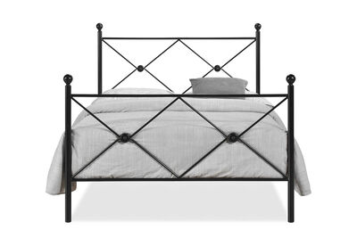 McCONNELL - Black Double Bed