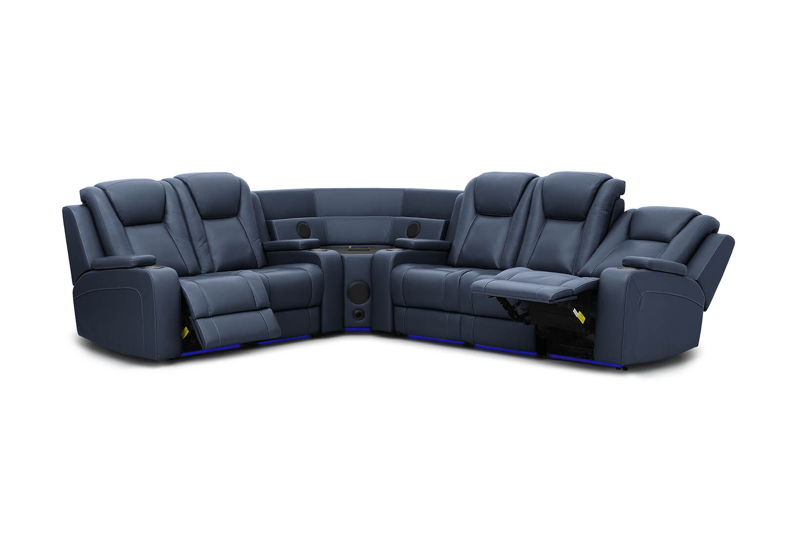SENTINAL MK2 LEATHER - 5 Piece Corner with RHF 3 Seater SENTINAL MK2 LEATHER