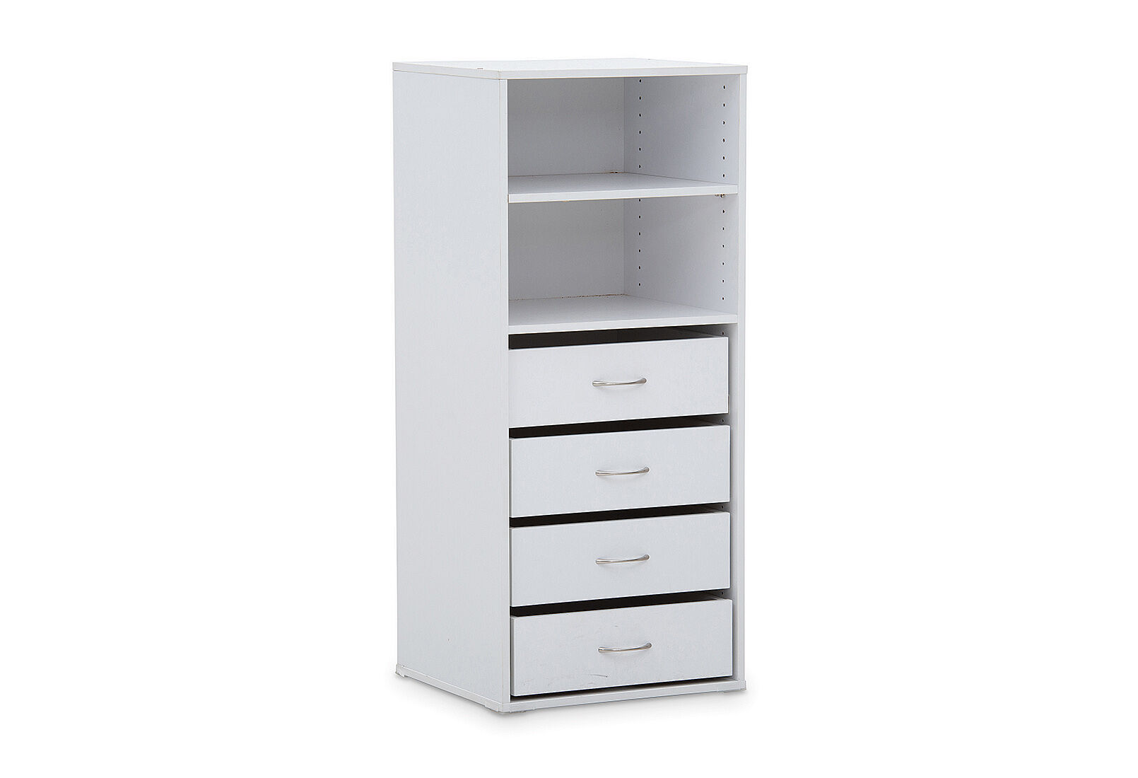 SPACESAVER - Module 4 Drawer Unit with 2 Shelves SPACESAVER