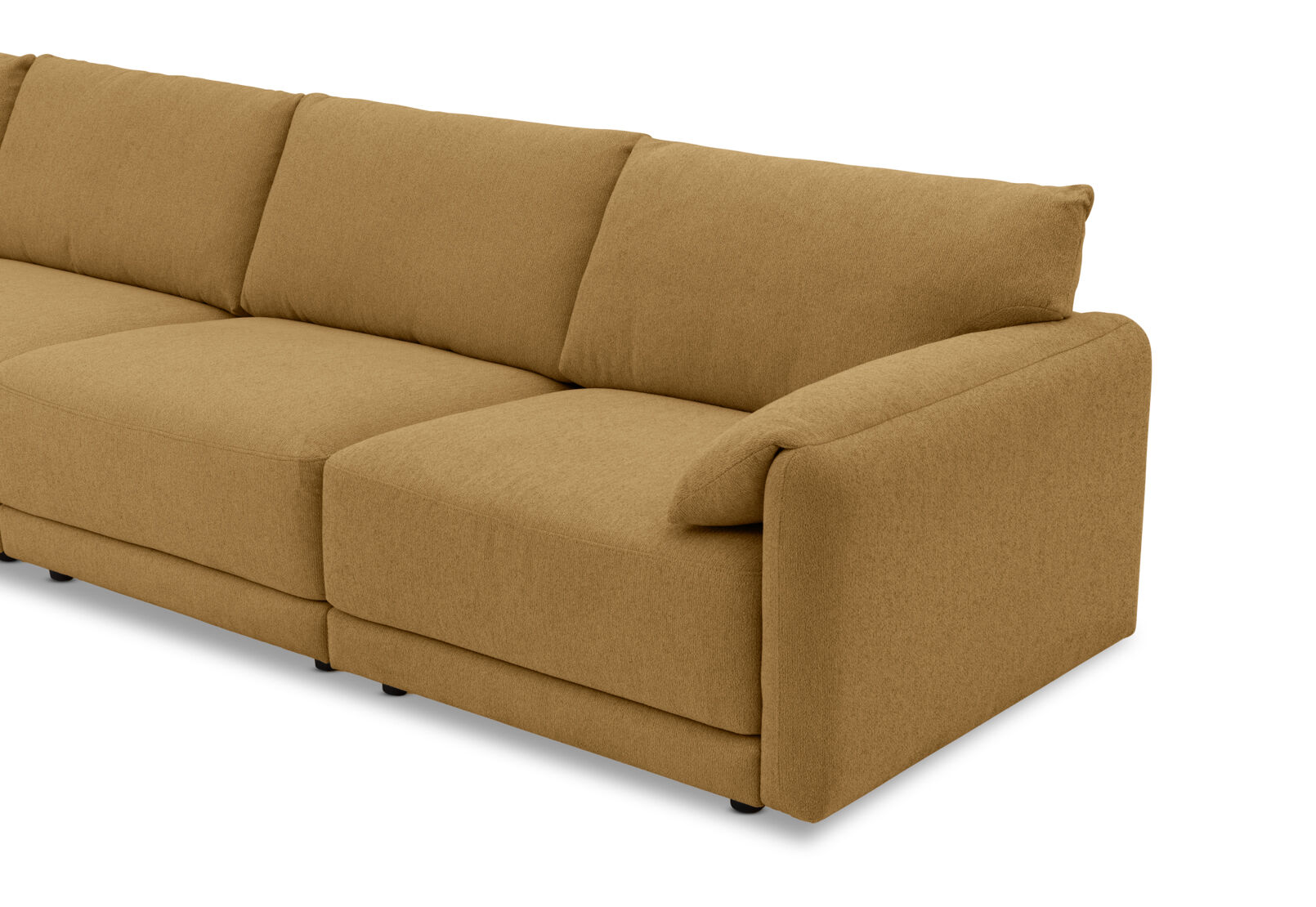 VARLEY FABRIC - 6 Seater Corner Lounge Setting. VARLEY FABRIC