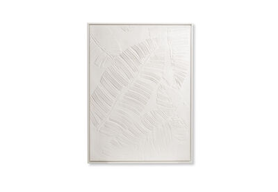 WHITE LEAVES - Wall Art