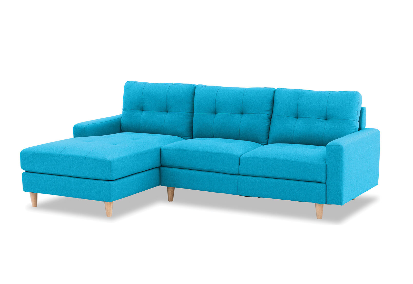 KELLER - Fabric 3 Seat LHF Chaise KELLER