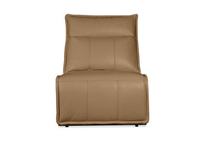 ALCINA LEATHER - Armless Electric Recliner Chair