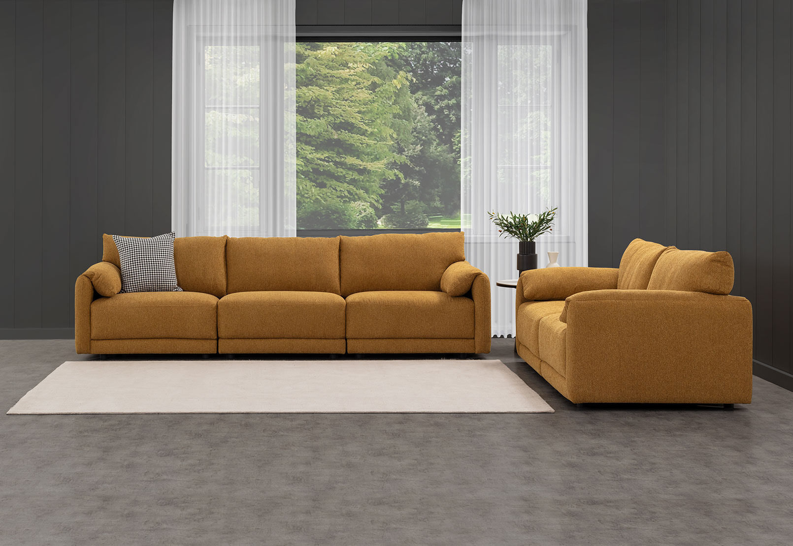 VARLEY FABRIC - 2.5 Seater Sofa VARLEY FABRIC