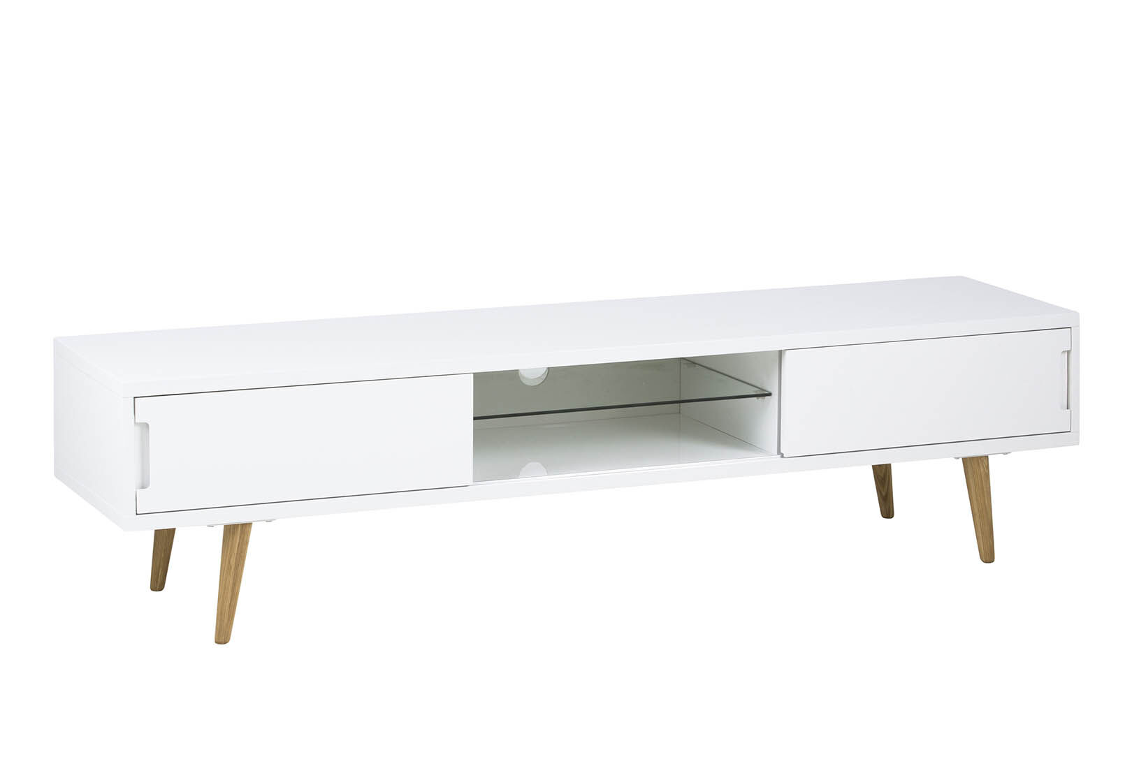 WHITE COLLINS White Entertainment Unit Amart Furniture