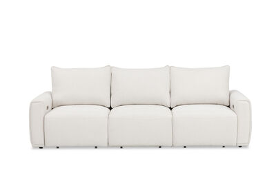 MIKAELA - 3 Seater with Sliding Electric Chaise