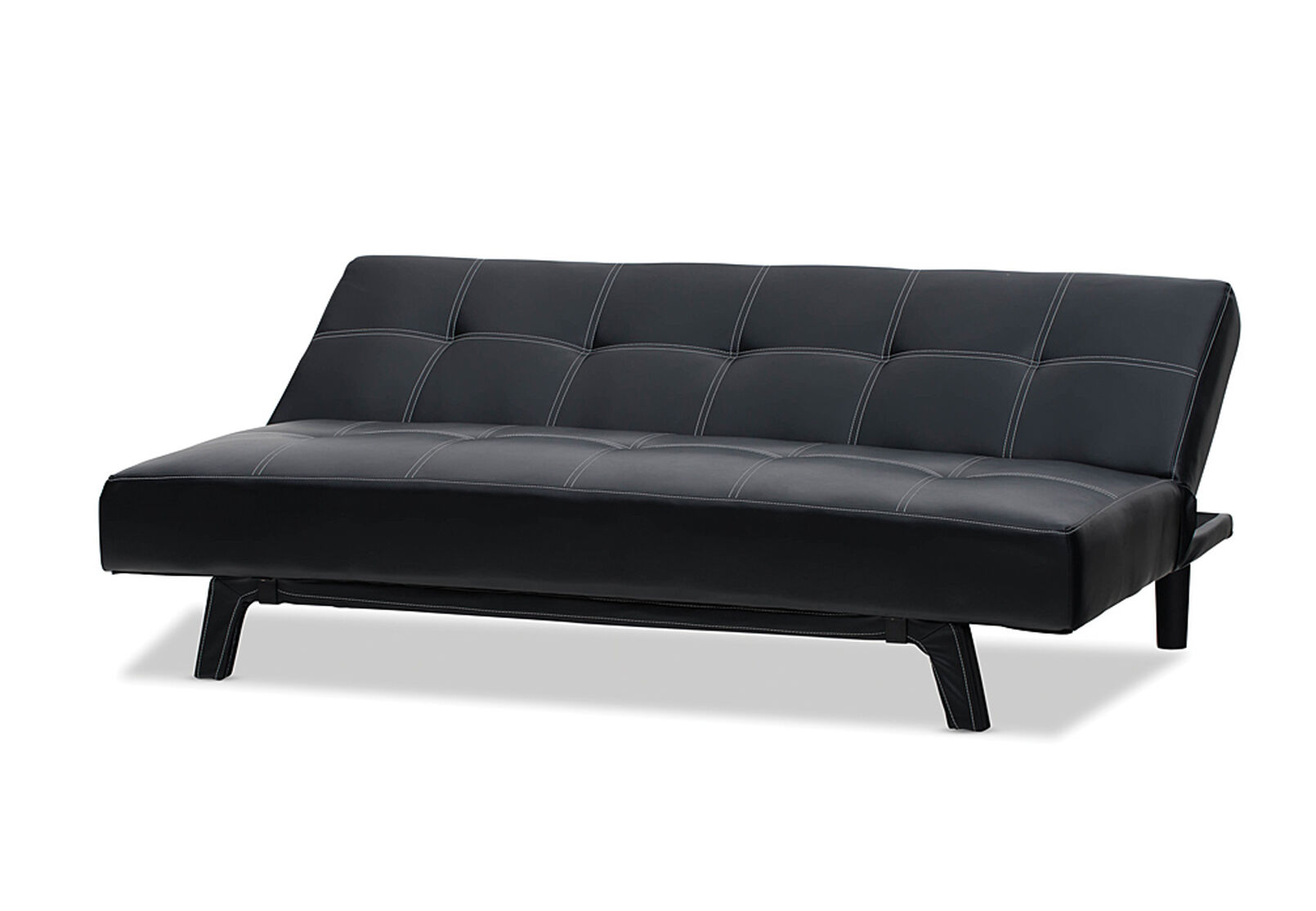 IRIS - Leather-Look Click Clack Sofa Bed IRIS
