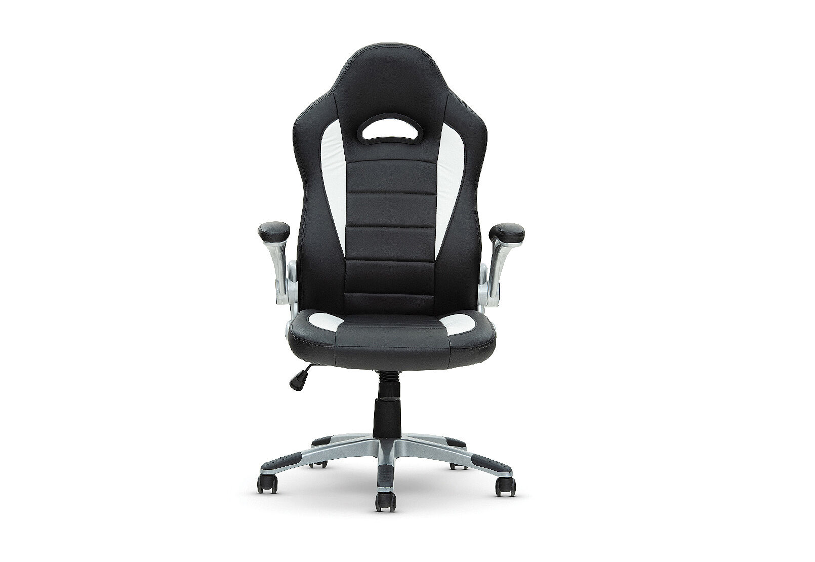 BLACK/WHITE RALLY Office Chair Amart Furniture