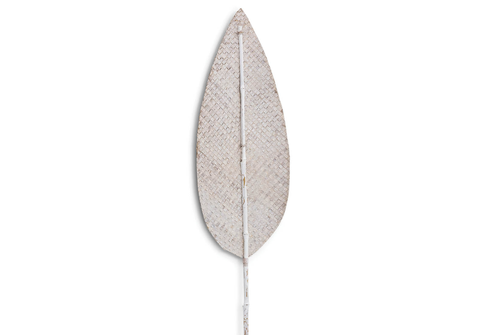 ANWAR - 180cm White Deco Leaf ANWAR