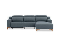 GAGE FABRIC - 3 Seater Sofa with Electric Recliner & RHF Chaise GAGE FABRIC