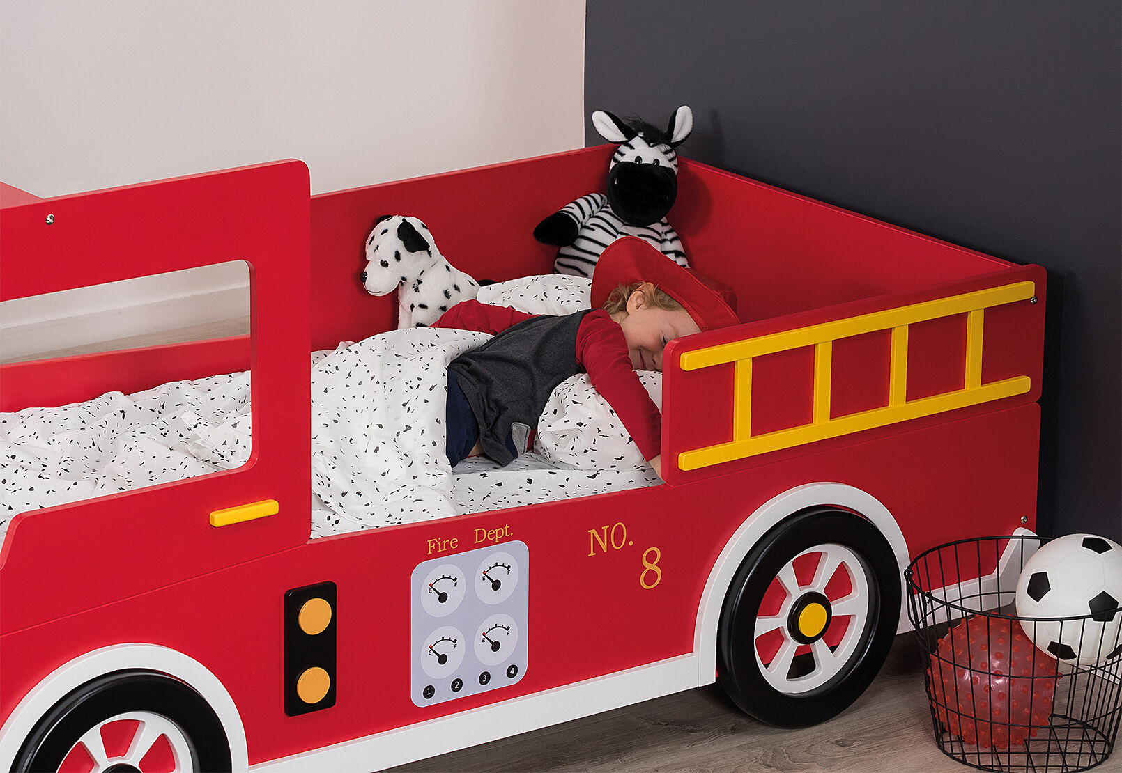 FREDDY FIRE ENGINE - Single Bed FREDDY FIRE ENGINE