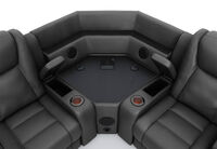 SENTINAL MK2 LEATHER - 5 Piece Corner with RHF 3 Seater SENTINAL MK2 LEATHER