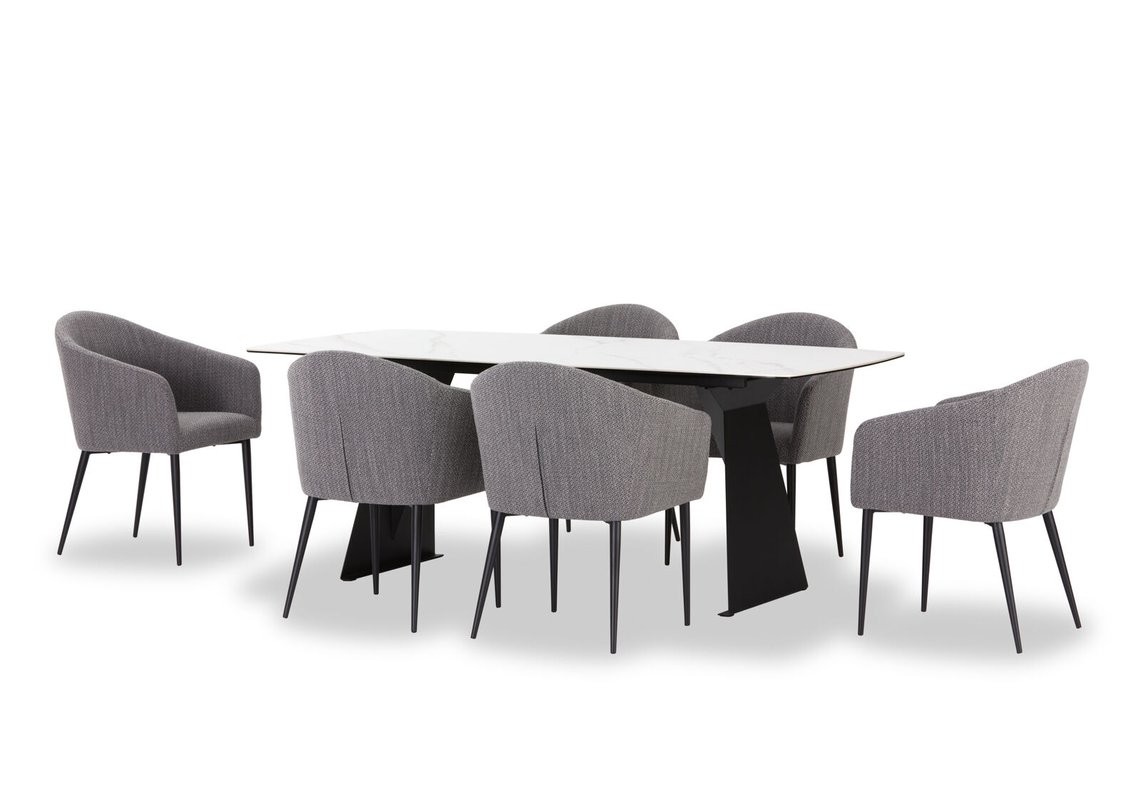 MACKINLEY - 7 Piece Dining Suite MACKINLEY
