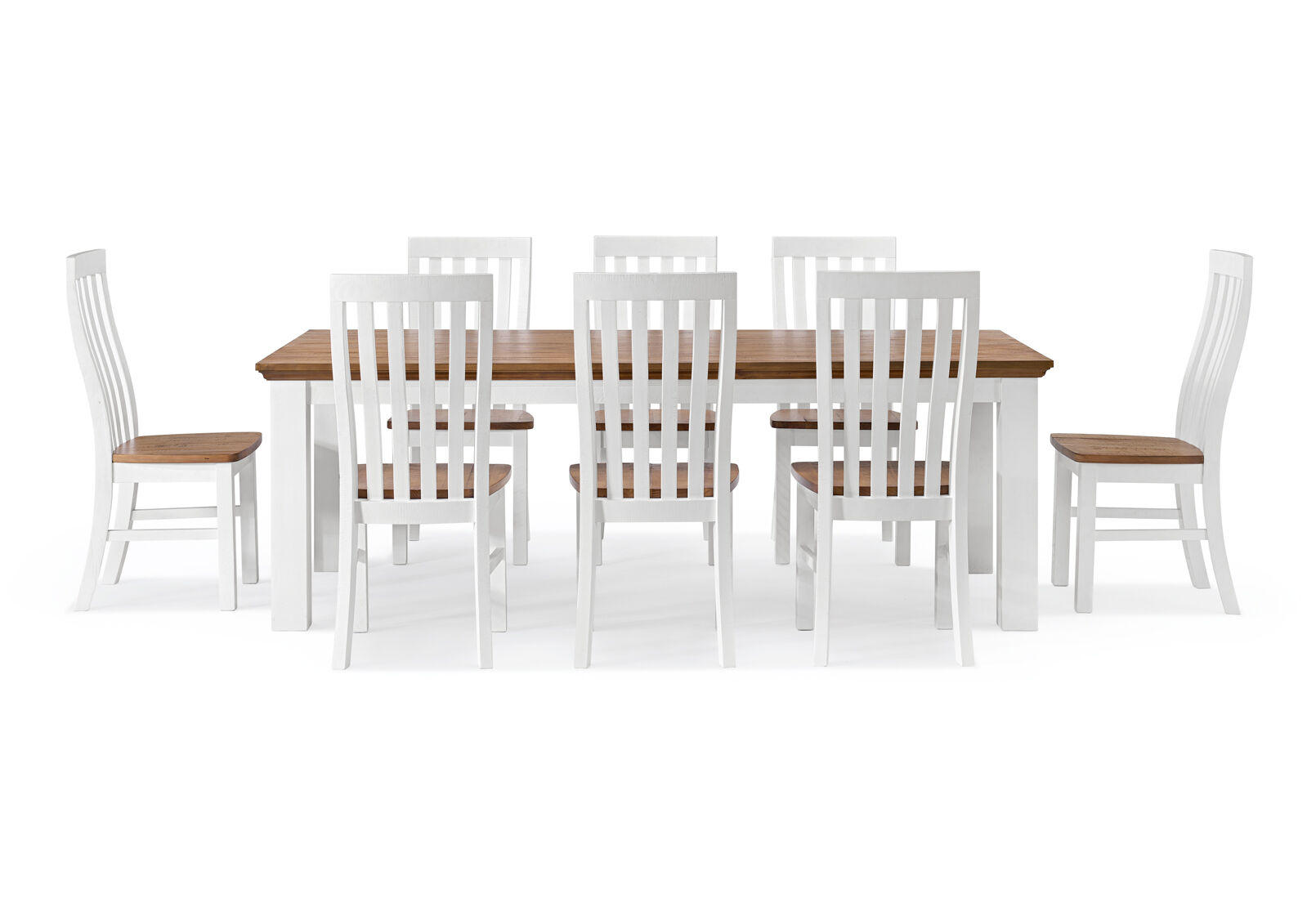 CHARLSBOURG - 9 Piece 2200 Dining Suite CHARLSBOURG