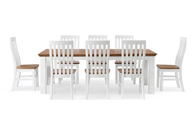 CHARLSBOURG - 9 Piece 2200 Dining Suite