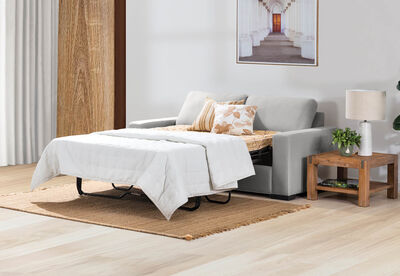 KIRBY - Fabric 3 Seat Sofa Bed
