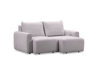 MIKAELA - 2 Seater with Sliding Electric Chaise MIKAELA