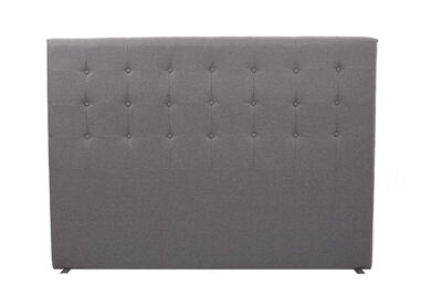 BENTON - Dark Grey Queen Headboard