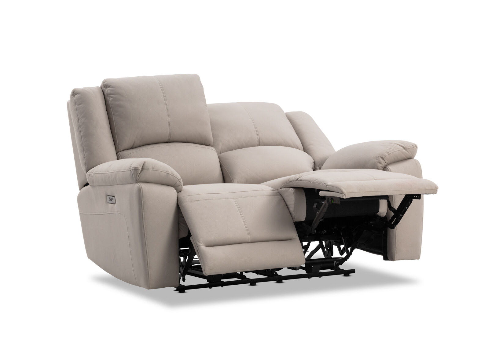 RODDICK FABRIC - 2 Seater with Electric Recliners RODDICK FABRIC