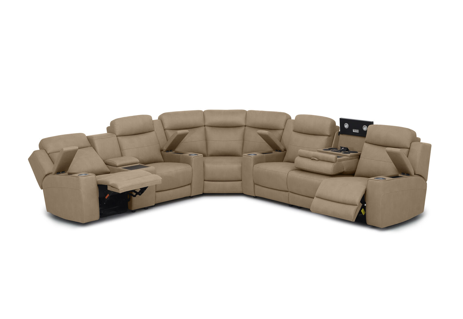 ALEXIOS - 6 Seater Corner with LHF Console ALEXIOS