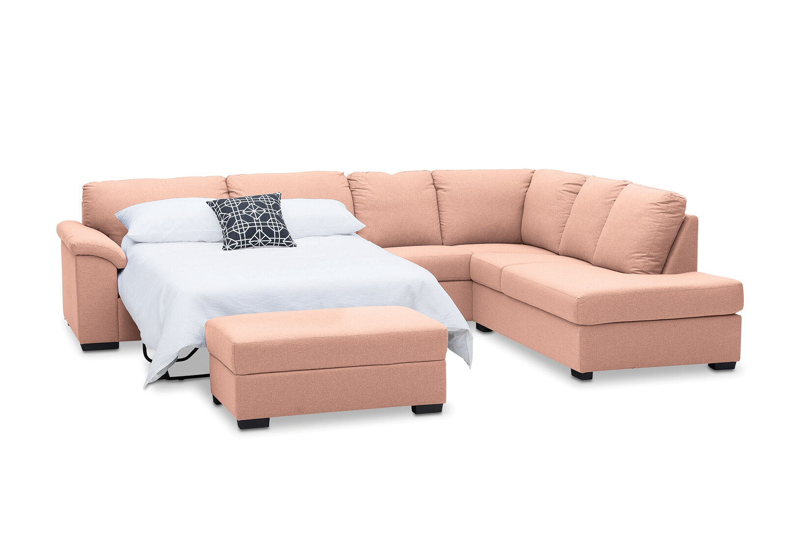 Rumpus Corner Suite RightHand Facing With Sofa Bed Amart