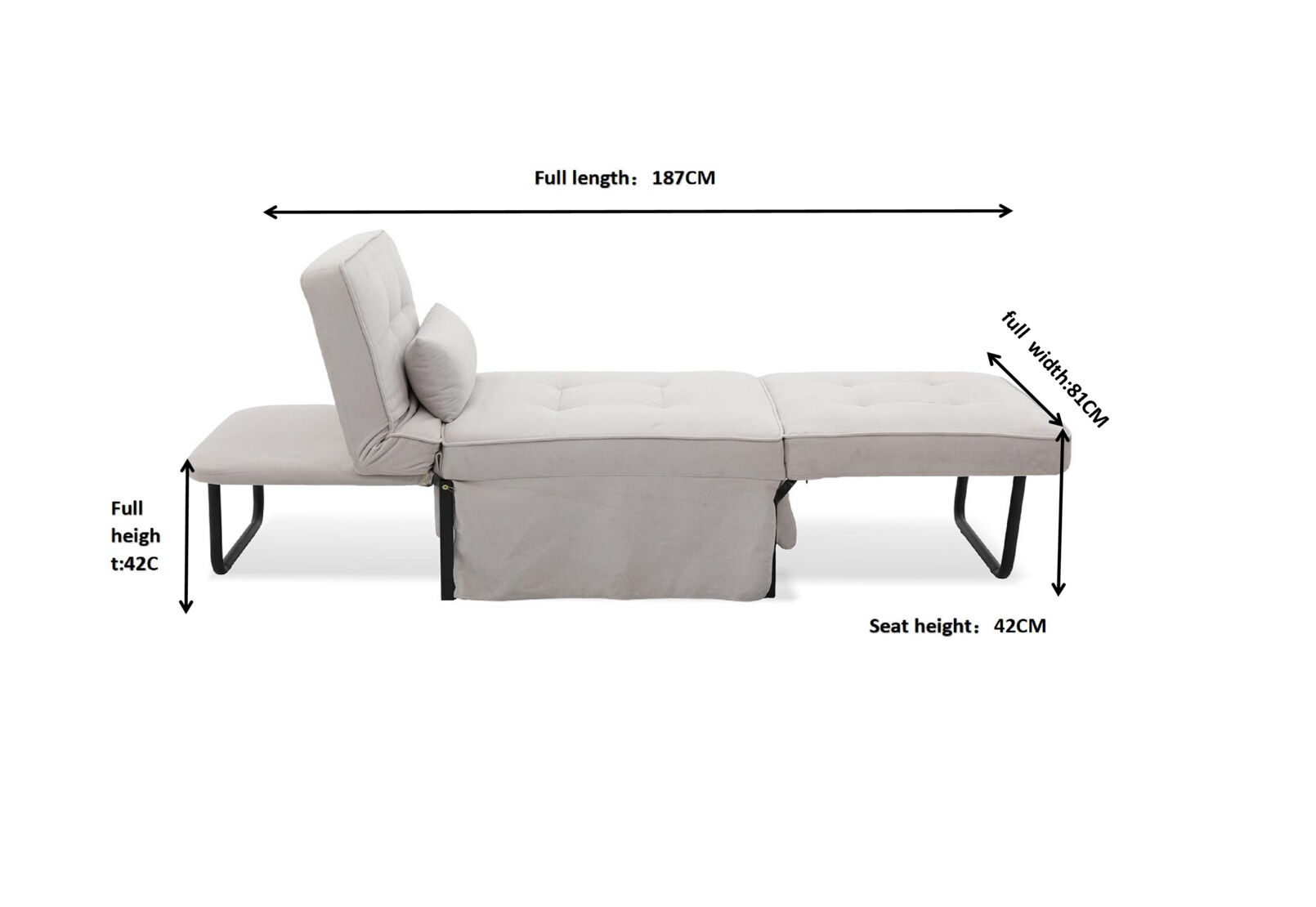 TELSEN - Ottoman Sofa Bed TELSEN