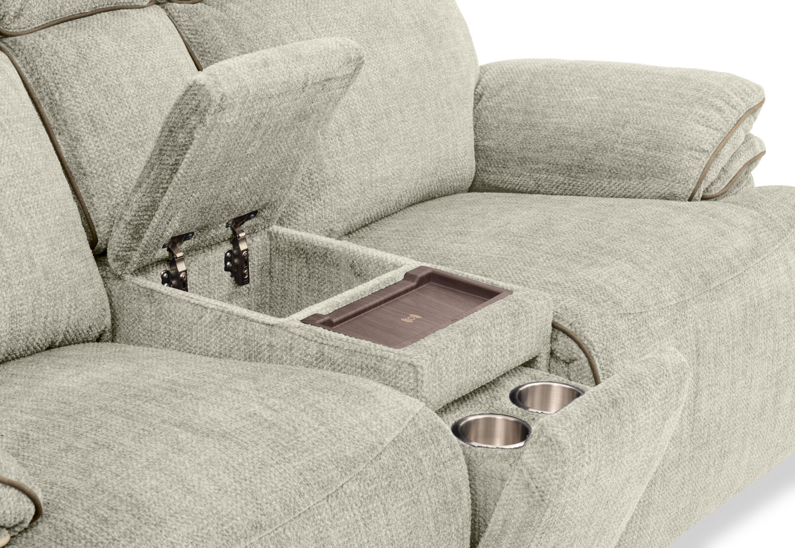 SEYMOUR FABRIC - 2 Seater Electric Recliner SEYMOUR FABRIC