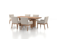 SORVINO - 7 Piece Dining Suite with Lazarus Dining Chairs SORVINO