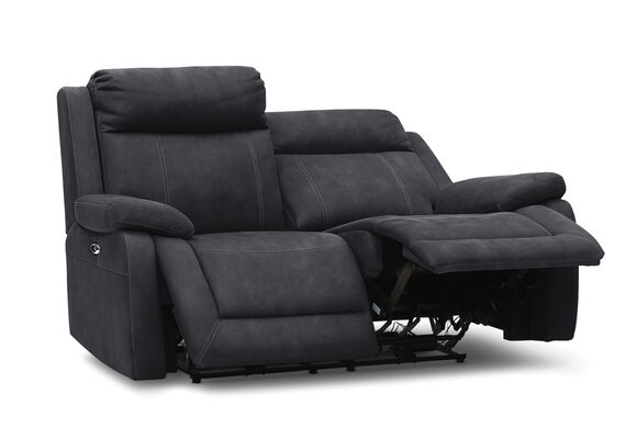 SAN MARCO - Fabric 2 Seater Sofa with Electric Recliners